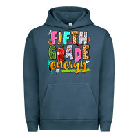Pigment Midnight Navy fifth grade energy Urban Hoodie - texasbilliewilder