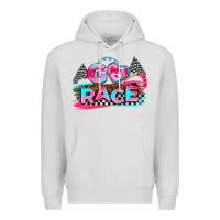 Dove Grey go race Premium Hoodie - AdoDesignShop