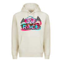 Oatmeal Heather go race Premium Hoodie - AdoDesignShop