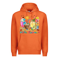 Carrot hello summer drinks Premium Hoodie - texasbilliewilder