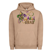 Pigment Burro mardi gras fleur de lis and beads Urban Hoodie - RanaPortraitStore