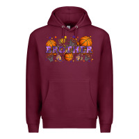 Burgundy brother basketball Premium Hoodie - Zillion Design Studio