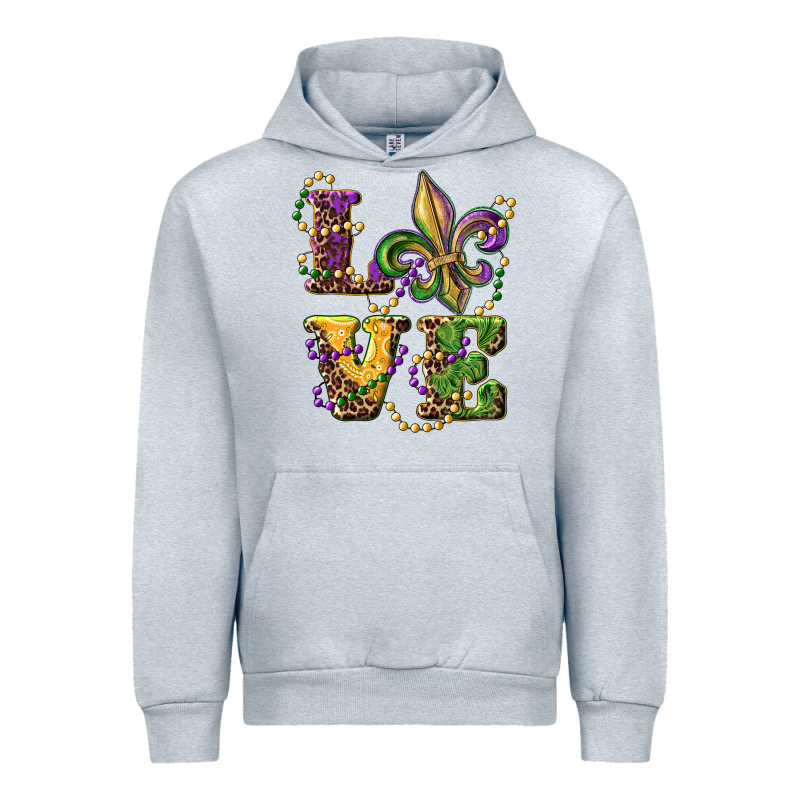 Love Fleur De Lis Urban Hoodie by RanaPortraitStore | Teevron