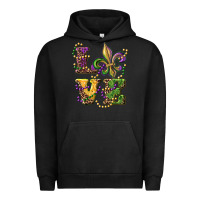 Pigment Black love fleur de lis Urban Hoodie - RanaPortraitStore