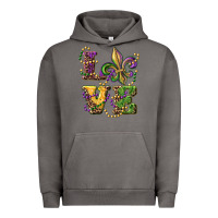 Pigment Tornado love fleur de lis Urban Hoodie - RanaPortraitStore
