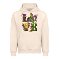 Sandshell love fleur de lis Urban Hoodie - RanaPortraitStore