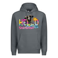 Rock hello summer Premium Hoodie - texasbilliewilder