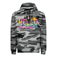 Slate Camo hello summer Premium Hoodie - texasbilliewilder