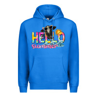 True Royal hello summer Premium Hoodie - texasbilliewilder