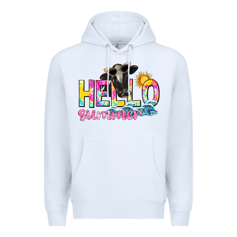 Hello Summer Premium Hoodie by texasbilliewilder | Teevron
