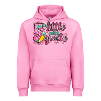 Fuchsia Pink little miss 5th grade Urban Hoodie - Zillion Design Studio