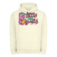 Pigment Pistachio little miss 5th grade Urban Hoodie - Zillion Design Studio