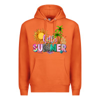 Carrot hello summer with sun Premium Hoodie - texasbilliewilder