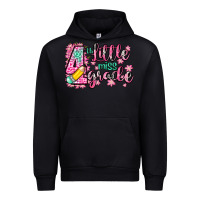 Black little miss 4th grade Urban Hoodie - Zillion Design Studio