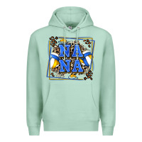 Seafoam volleyball nana with leopard Premium Hoodie - Zillion Design Studio