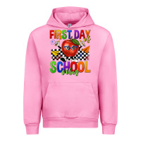 Fuchsia Pink first day of school vibes Urban Hoodie - texasbilliewilder