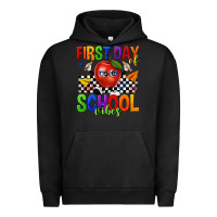 Pigment Black first day of school vibes Urban Hoodie - texasbilliewilder