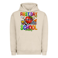 Pigment French Oak first day of school vibes Urban Hoodie - texasbilliewilder
