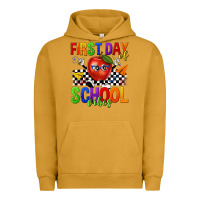 Pigment Peanut Butter first day of school vibes Urban Hoodie - texasbilliewilder