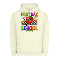 Pigment Pistachio first day of school vibes Urban Hoodie - texasbilliewilder