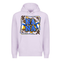 Lilac volleyball nana with leopard Premium Hoodie - Zillion Design Studio