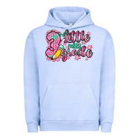 Pigment Grape Ice little miss 3rd grade Urban Hoodie - Zillion Design Studio