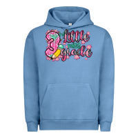 Pigment Pebble Blue little miss 3rd grade Urban Hoodie - Zillion Design Studio