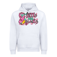 White little miss 3rd grade Urban Hoodie - Zillion Design Studio