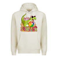 Oatmeal Heather hello summer rex Premium Hoodie - texasbilliewilder
