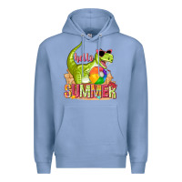 Hello Summer Rex Premium Hoodie | Teevron