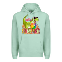 Seafoam hello summer rex Premium Hoodie - texasbilliewilder