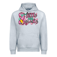 Heather Grey little miss 2nd grade Urban Hoodie - Zillion Design Studio