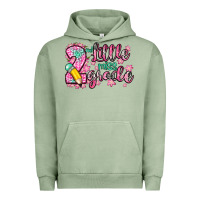 Pigment Oil Green little miss 2nd grade Urban Hoodie - Zillion Design Studio