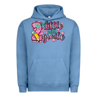 Pigment Pebble Blue little miss 2nd grade Urban Hoodie - Zillion Design Studio