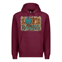 Burgundy love rodeo gemstone Premium Hoodie - RanaPortraitStore
