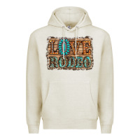 Oatmeal Heather love rodeo gemstone Premium Hoodie - RanaPortraitStore