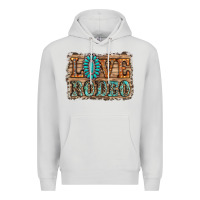 Dove Grey love rodeo gemstone Premium Hoodie - RanaPortraitStore