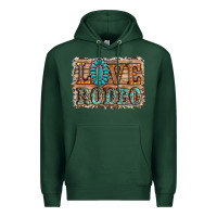 Sports Green love rodeo gemstone Premium Hoodie - RanaPortraitStore