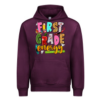 Mauve Wine first grade energy Urban Hoodie - texasbilliewilder