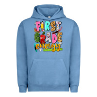 Pigment Pebble Blue first grade energy Urban Hoodie - texasbilliewilder