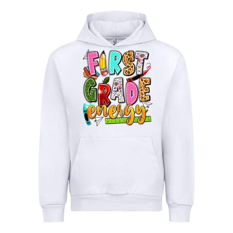 First Grade Energy Urban Hoodie by texasbilliewilder | Teevron