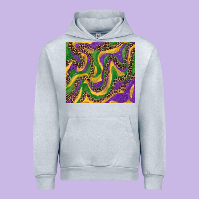 Mardi Gras Tumbler Urban Hoodie Designed By Ranaportraitstore