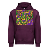 Mauve Wine mardi gras tumbler Urban Hoodie - RanaPortraitStore
