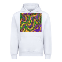 White mardi gras tumbler Urban Hoodie - RanaPortraitStore