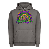 Pigment Tornado mardi gras rainbow and fleur de lis Urban Hoodie - RanaPortraitStore