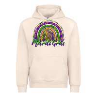 Sandshell mardi gras rainbow and fleur de lis Urban Hoodie - RanaPortraitStore