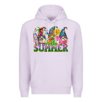 Lilac hello summer gnome Premium Hoodie - texasbilliewilder