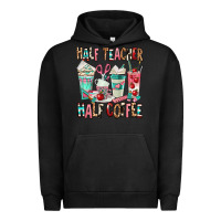 Pigment Black half teacher half coffee Urban Hoodie - texasbilliewilder