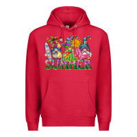 Cardinal hello summer gnome Premium Hoodie - texasbilliewilder