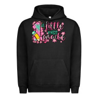 Pigment Black little miss 1st grade Urban Hoodie - Zillion Design Studio